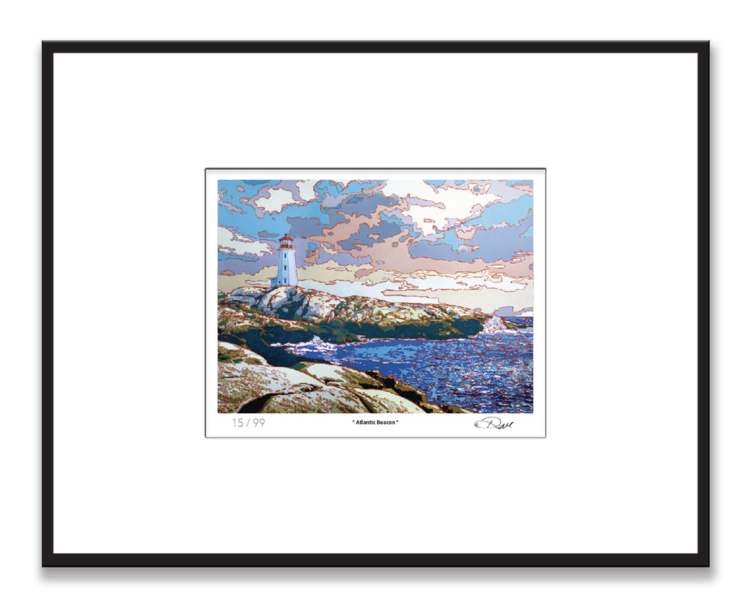 "Atlantic Beacon" Limited Edition  14" x 18"