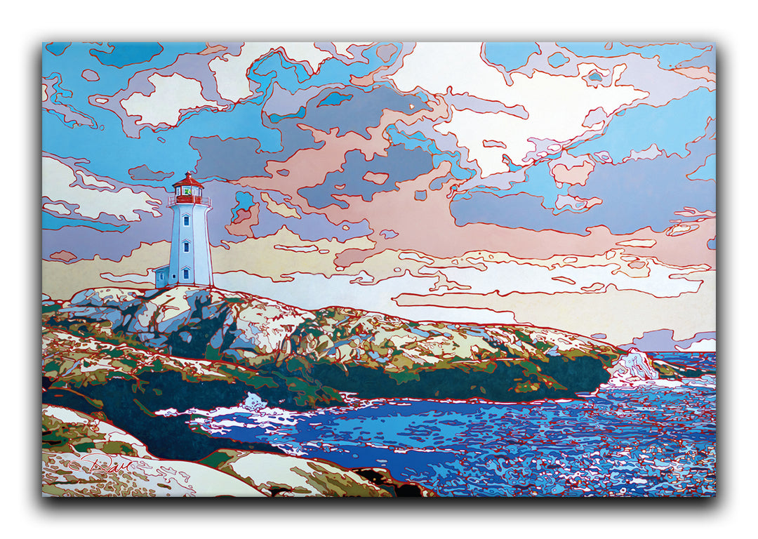 "Atlantic Beacon" Post Card  6" x 9"