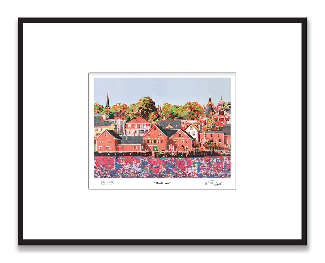 "Harbour View" Limited Edition  14" x 18"