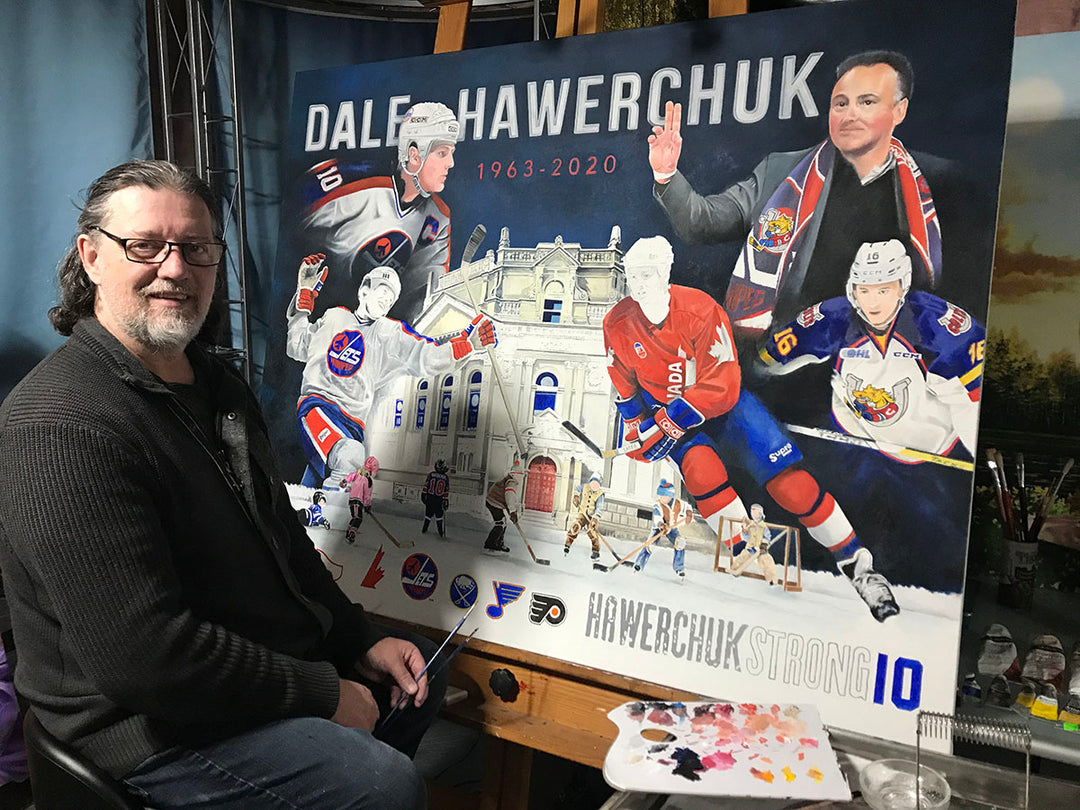 Dale Hawechuck 48" x 60"